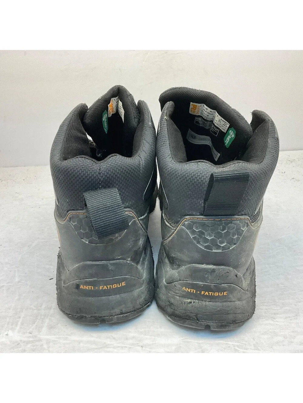 Timberland PRO Men's Mid-Cut Ridgework Comp Toe Work Boots A1OP6 Black Size 11W